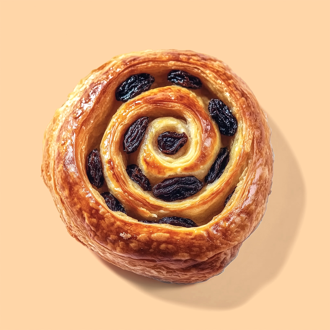 Pain Aux Raisins for sweet breakfast